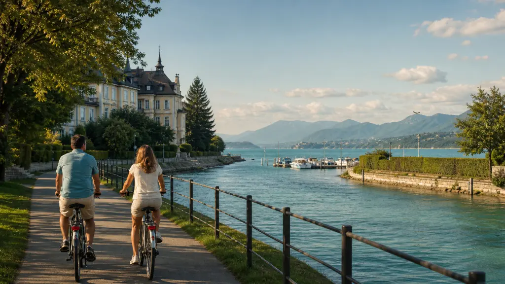 Klagenfurt mit dem Rad – Vom Lindwurm zum See